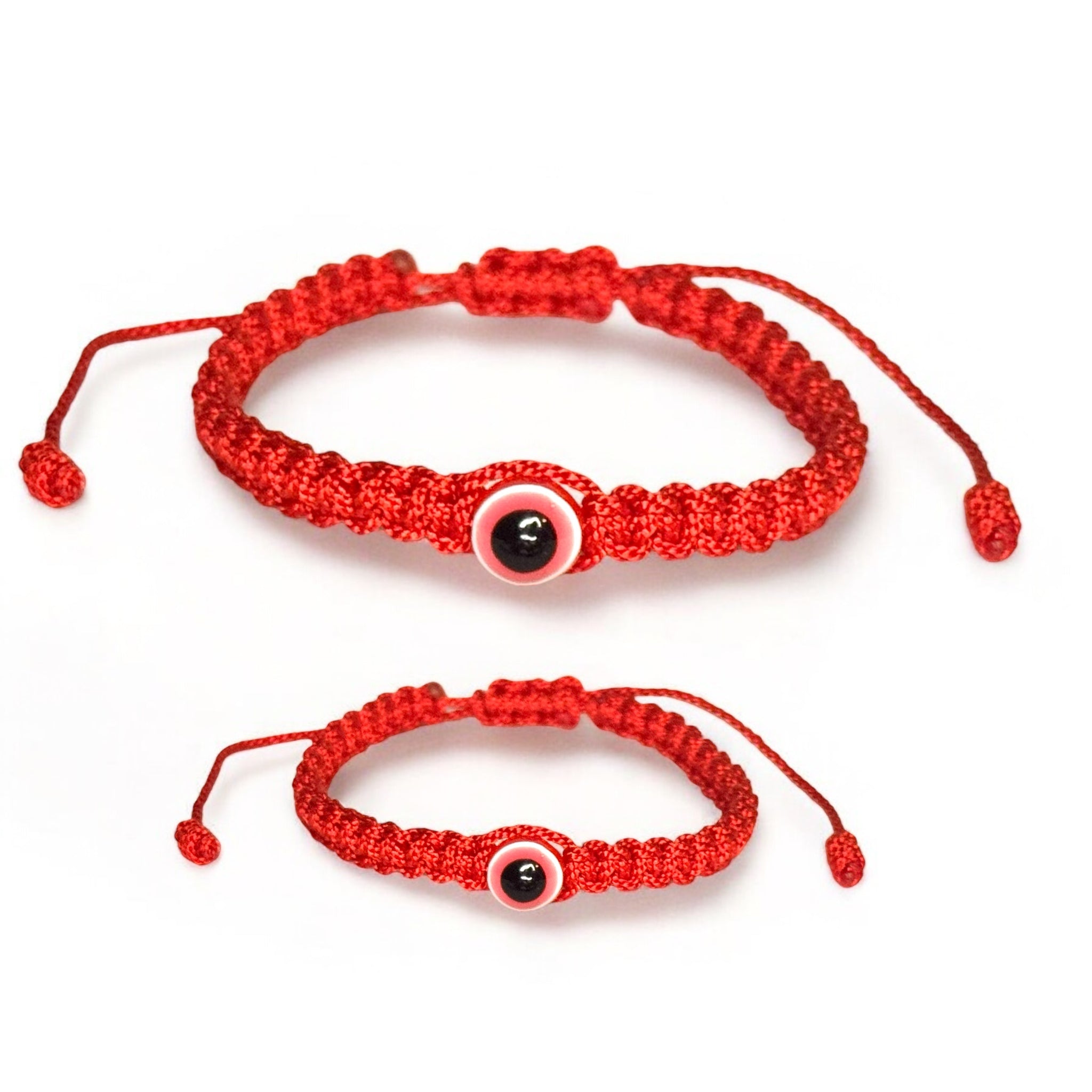 Evil Eye Bracelet Nazar Kabbalah Red Protection (Mommy and Me)