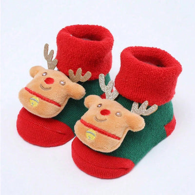 CUTE SANTA CLAUS BABY SOCKS